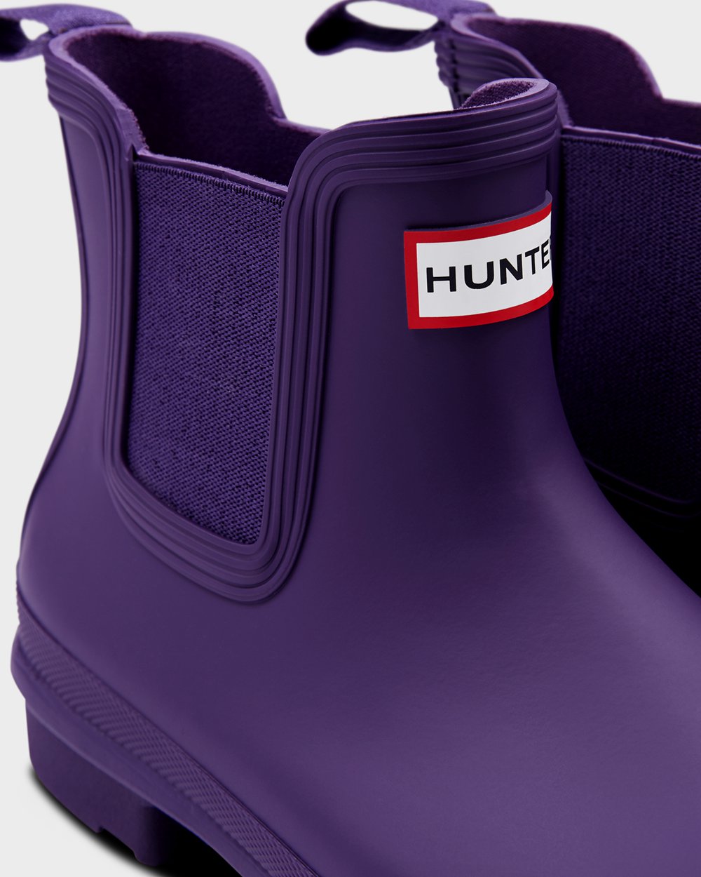 Hunter Original Chelsea Boots - Online Store Womens Blue Purple - JMPYAC285